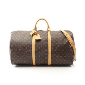 Pre-owned Louis Vuitton Keepall 60 Brown Monogram Bag